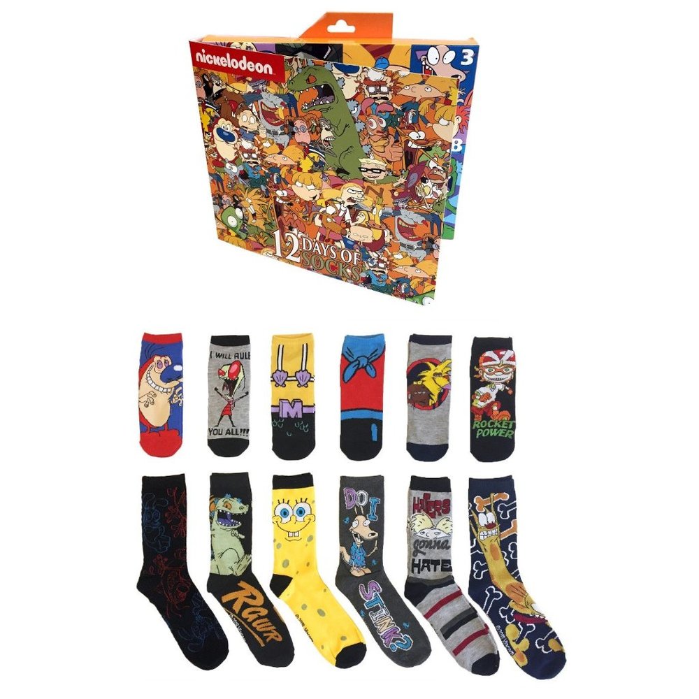Nickelodeon 12 Days of Socks